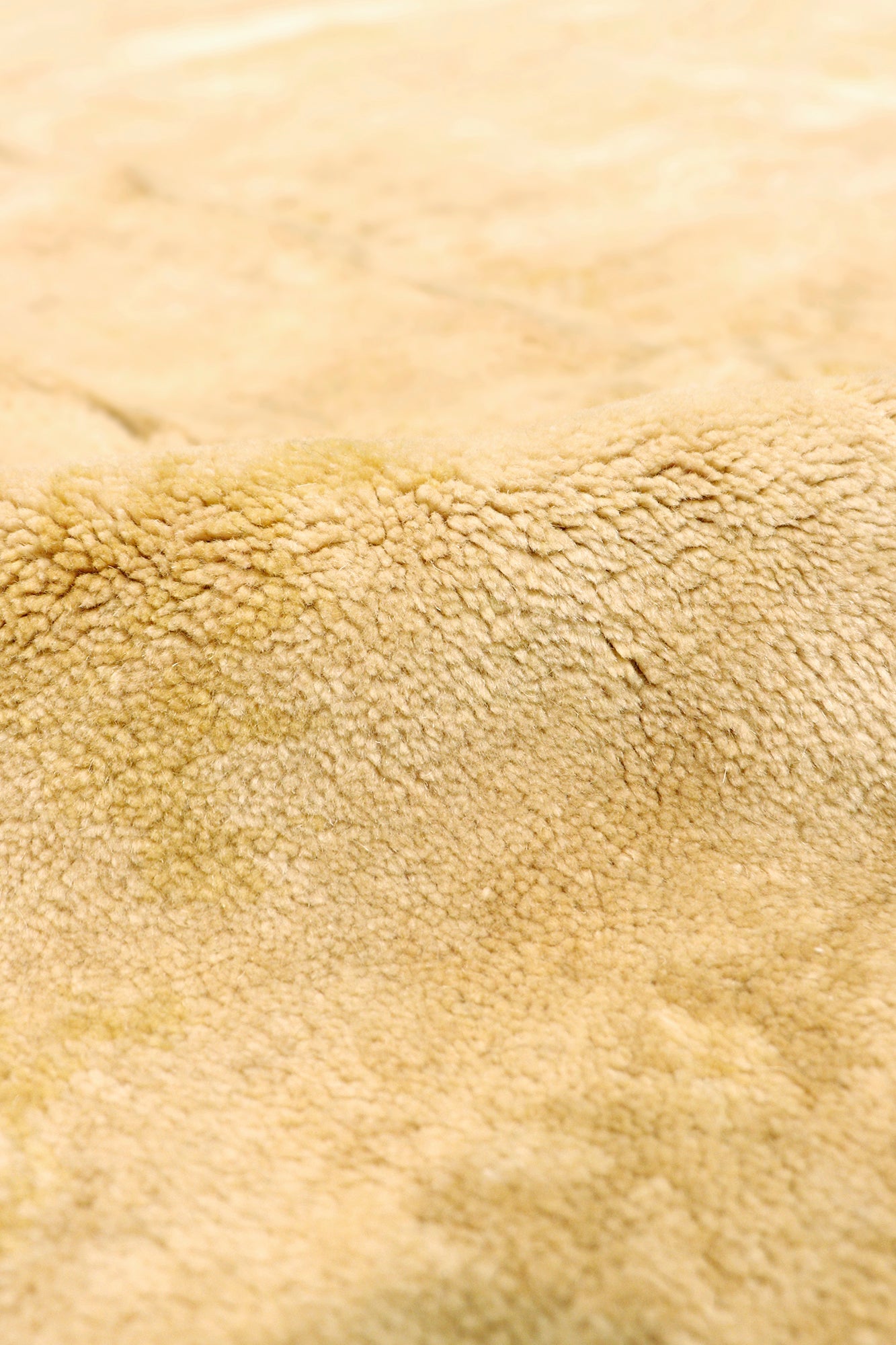 Beige Woolen Area Rug