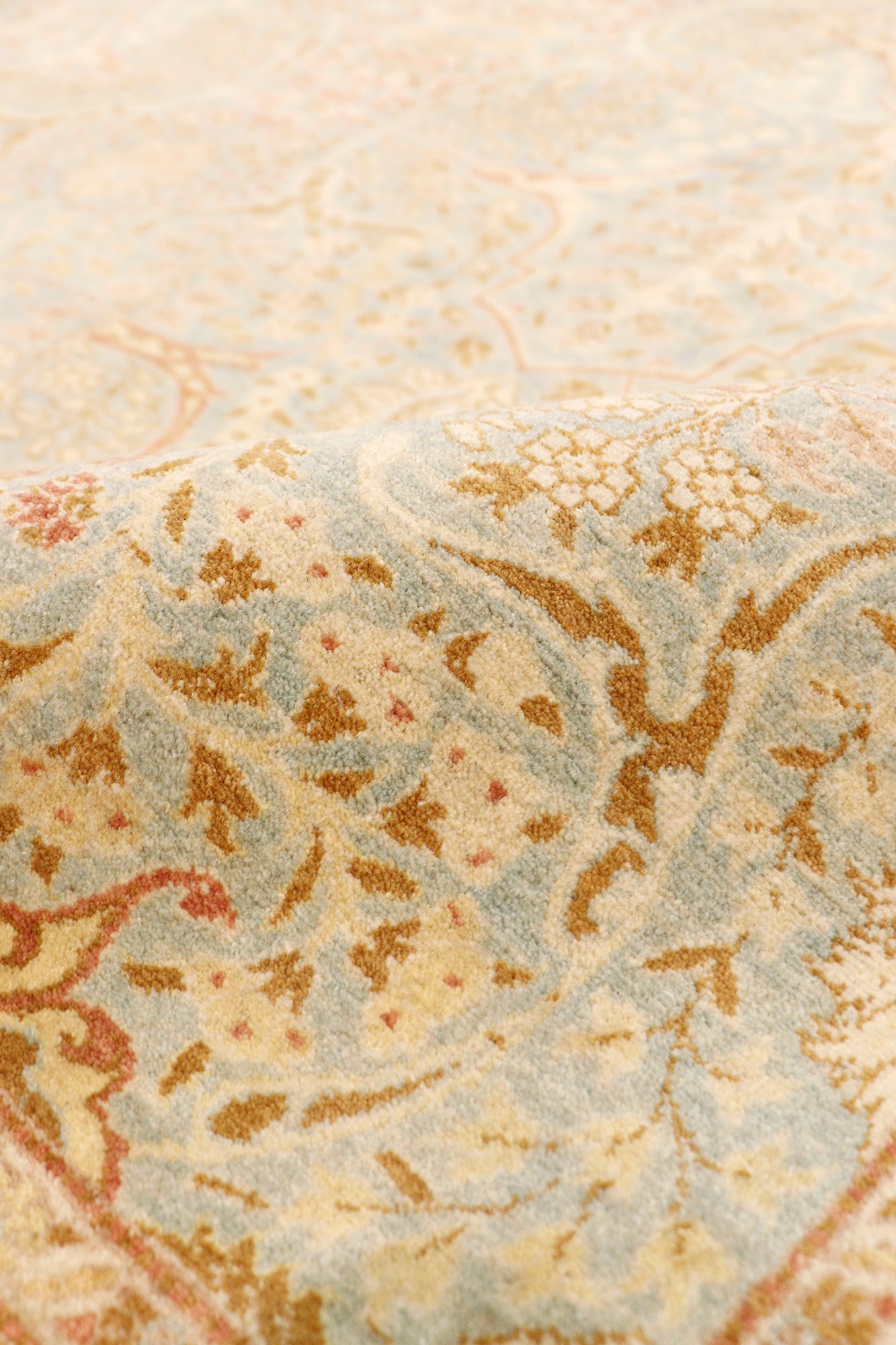 Yellow Woolen Area Rug