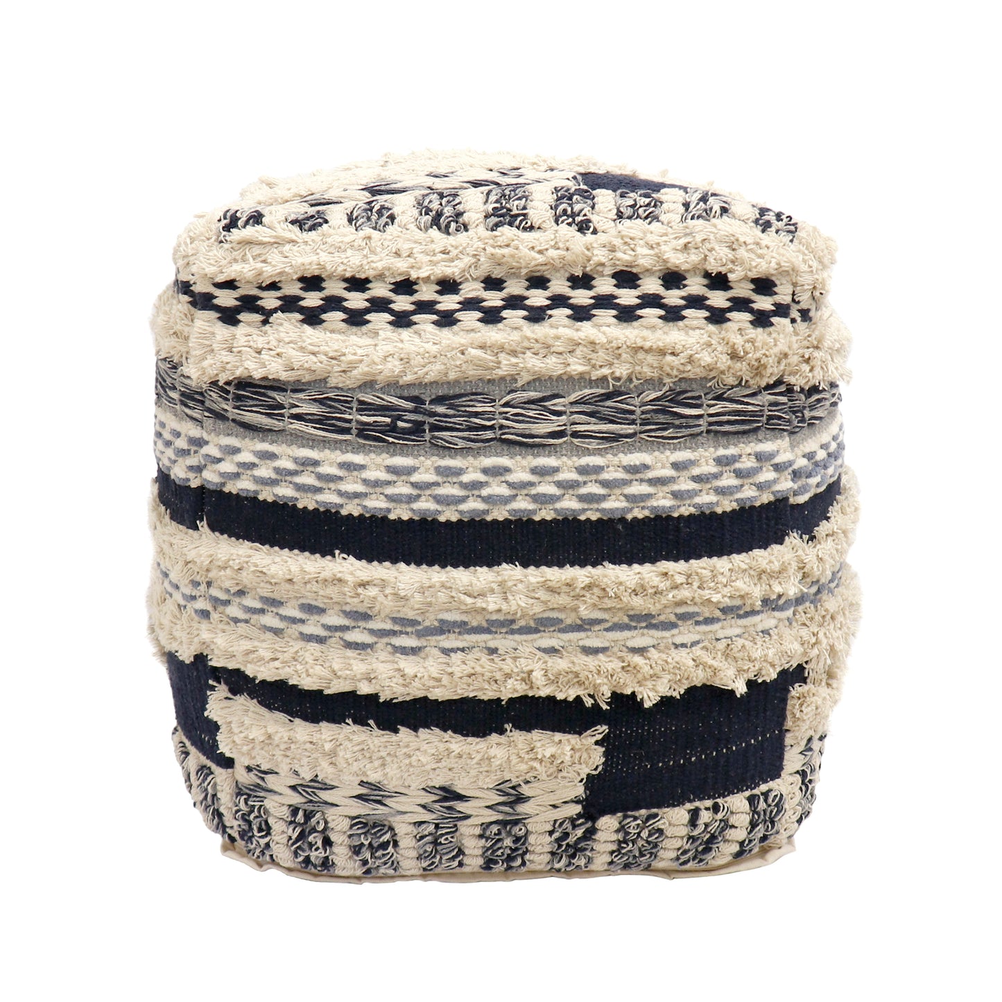 Grandcanyon Navy Cotton Pouf